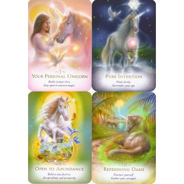 マジックオブユニコーンオラクルカード』（専用日本語解説書付き