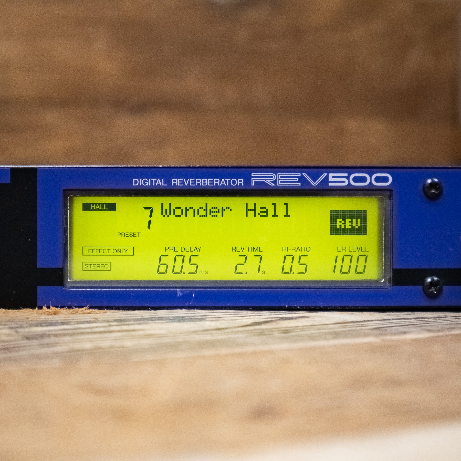 Yamaha REV500 (REV-500) Digital Reverberator Effects Processor