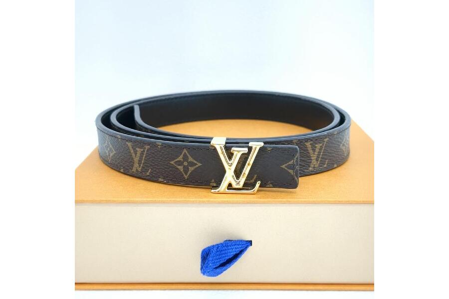 ルイヴィトン ベルト LVアイコニック20mmリバーシブル モノグラム 85