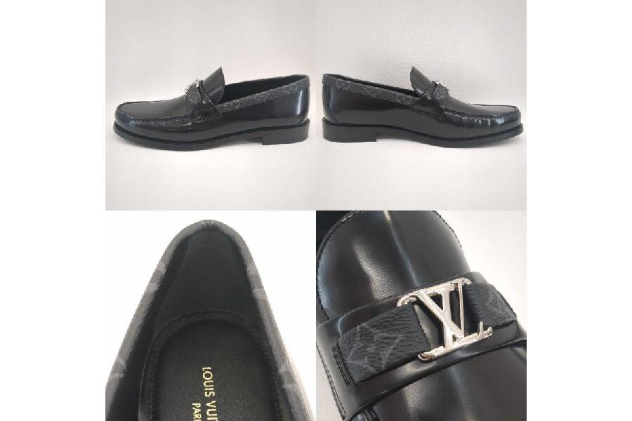 美品 ルイヴィトン メンズローファー メジャーライン サイズ8 1/2