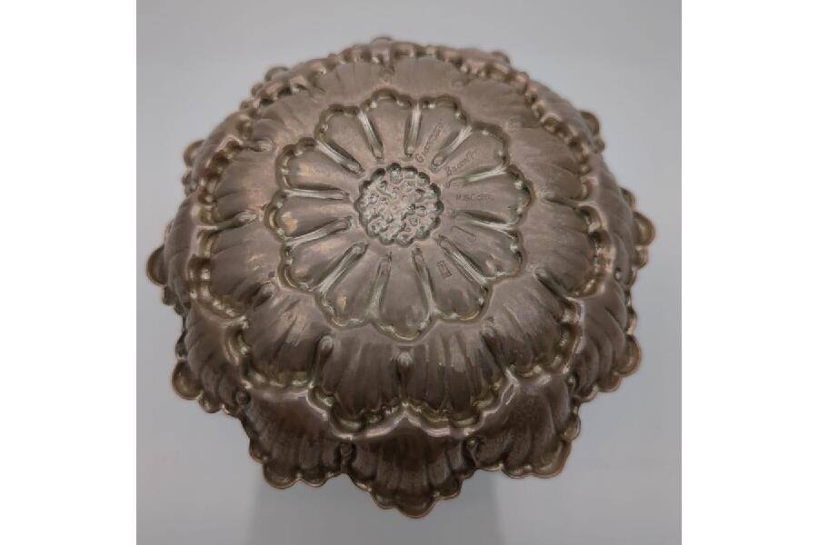 ジャンマリア ブチェラッティ 銀製小皿 フラワー シルバー925 38.8g