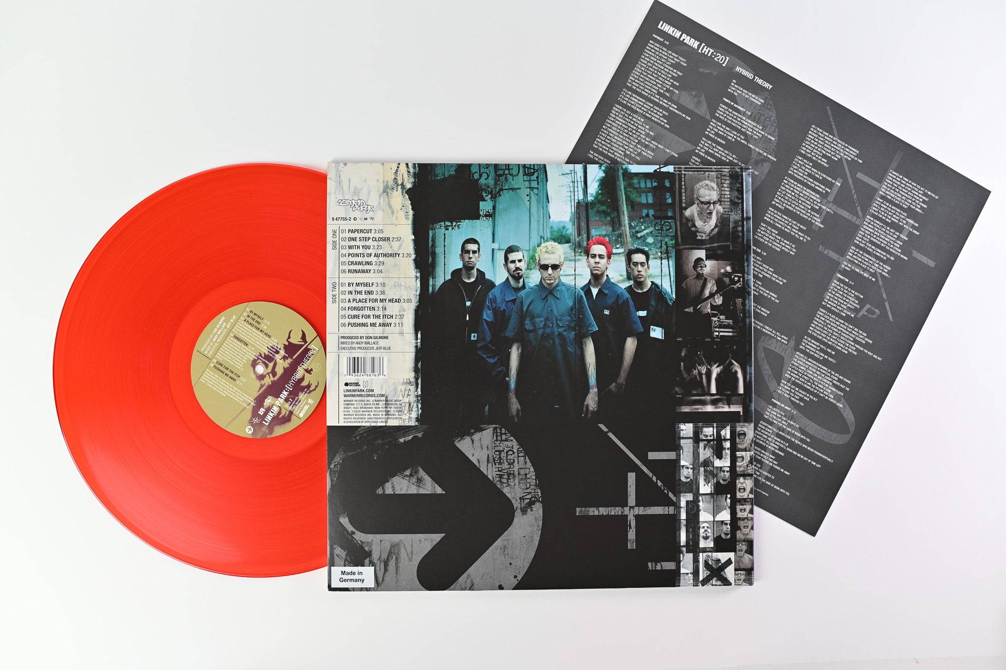 Linkin Park - Hybrid Theory on Warner Records - Red Vinyl