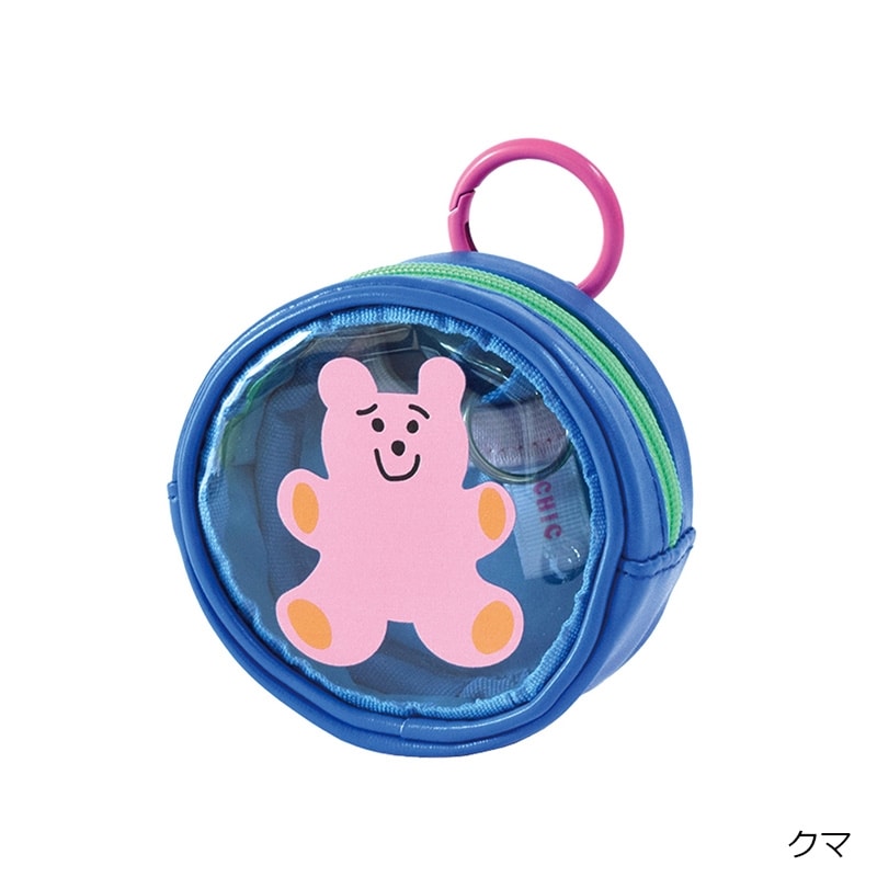 Chic シック タイディラウンドミニポーチ(クマ): 通常| プラザ