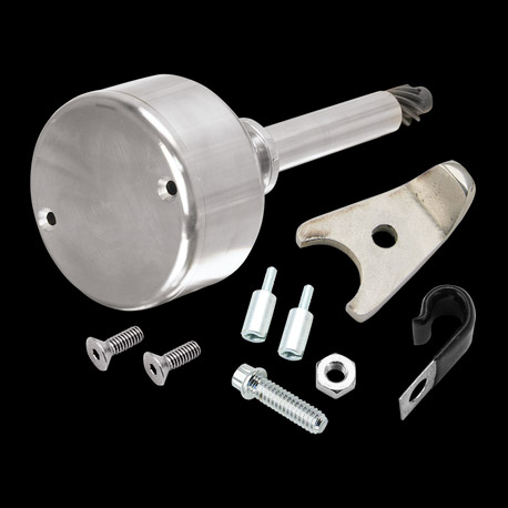 S&S【ステルスエアクリーナキット ティアドロップ ダーククローム