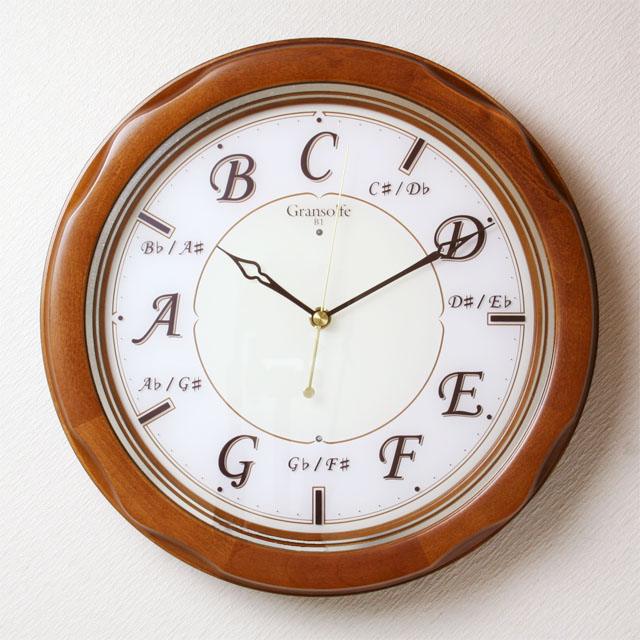 絶版品】音階時報時計 グランソルフェB1 《リビングインテリア》 音楽