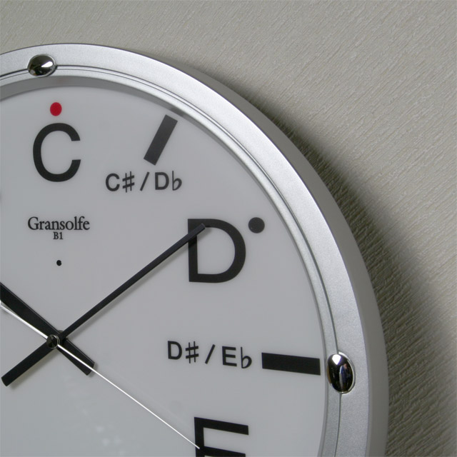 絶版品】音階時報時計 グランソルフェB1 【モダン・スクール】 音楽