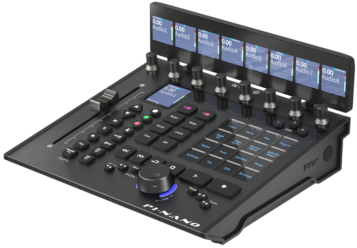 Icon unveils the P1-M, P1-X and P1-Nano DAW Controller