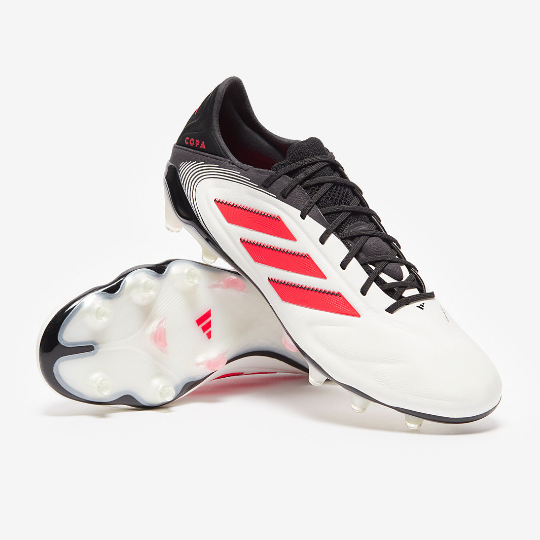 adidas Copa Pure III Elite Firm Ground - White/Lucid Red/Black