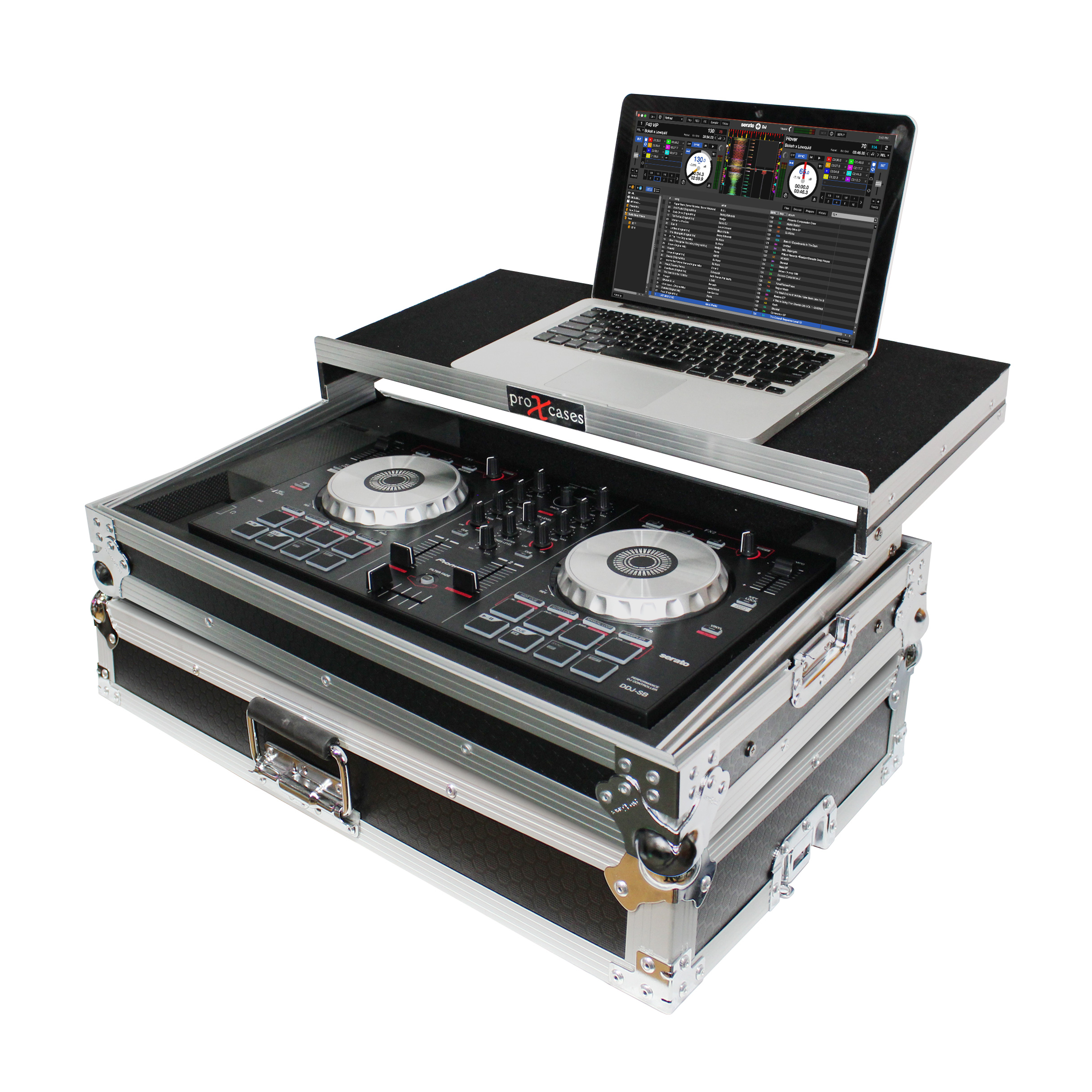 ProX X-MXTSBLT Flight Case for Pioneer DDJ-SB DDJ-SB2 and Numark