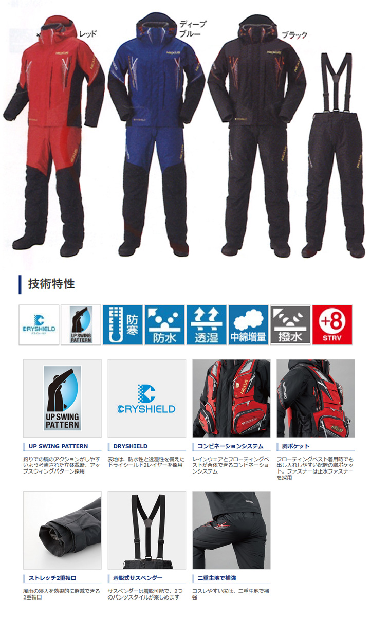 防寒・防水ウェア/防寒スーツ/【18シ防S】理由あり品(展示品)NEXUS