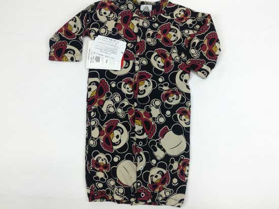 ヒステリックミニ（HYSTERIC MINI） パンダミニちゃん総柄2wayオール