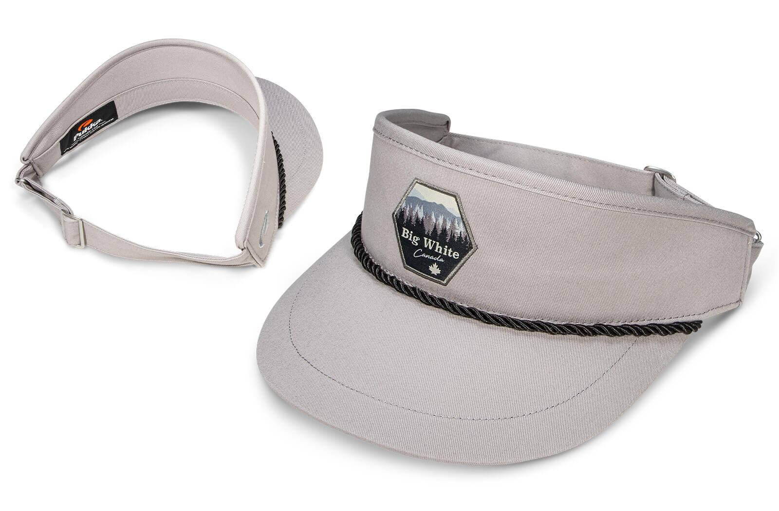 Snow-High-Crown-Visor-With-Rope-2501