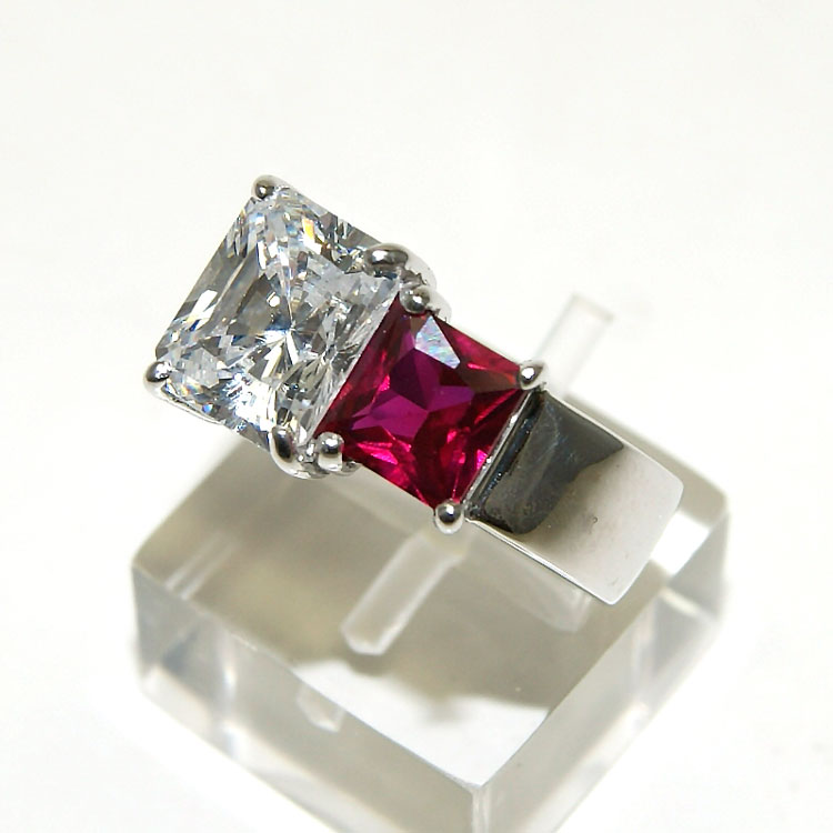 リング 指輪 ルビー ジルコニア 7月の誕生石 商品詳細｜天然石