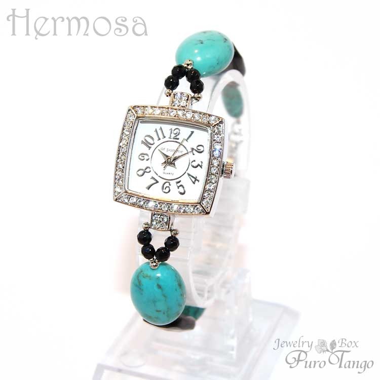 腕時計 ジュエリーウォッチ ターコイズ 商品詳細｜天然石アクセサリー