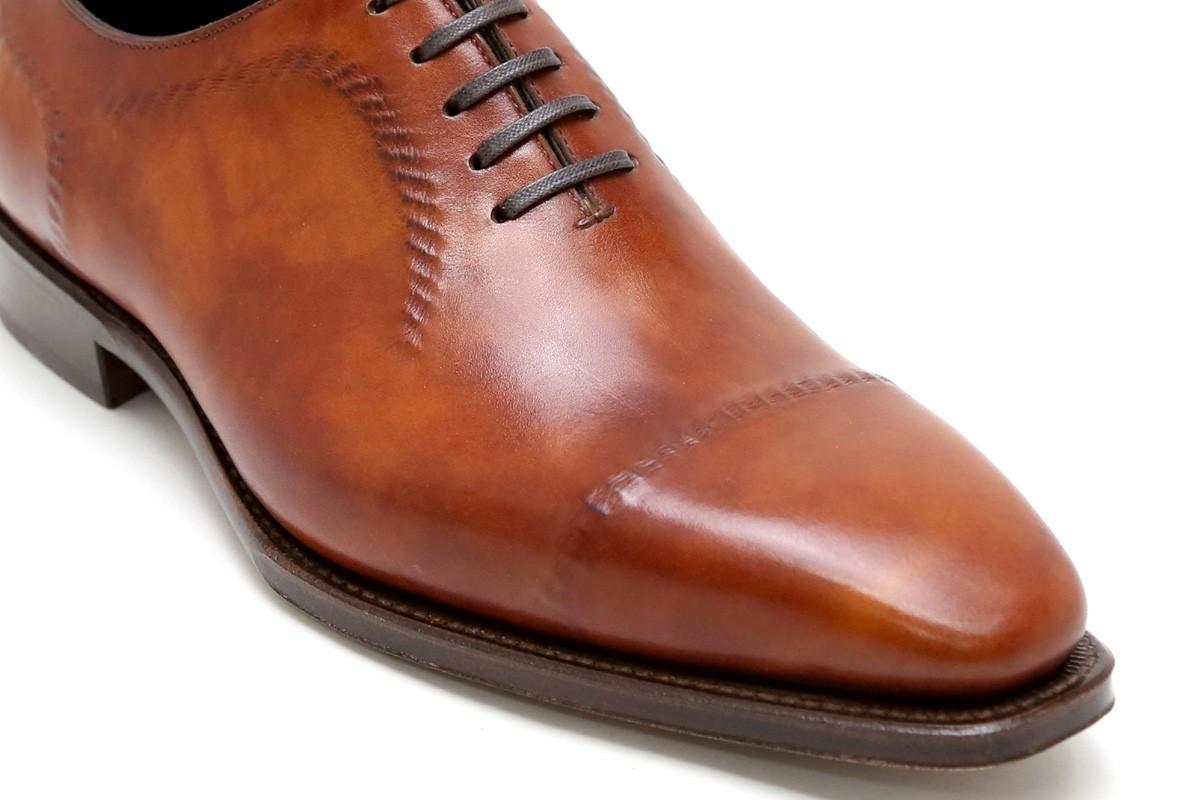 ペルフェット / Perfetto メンズ ドレスシューズ p9121br キャップトゥ