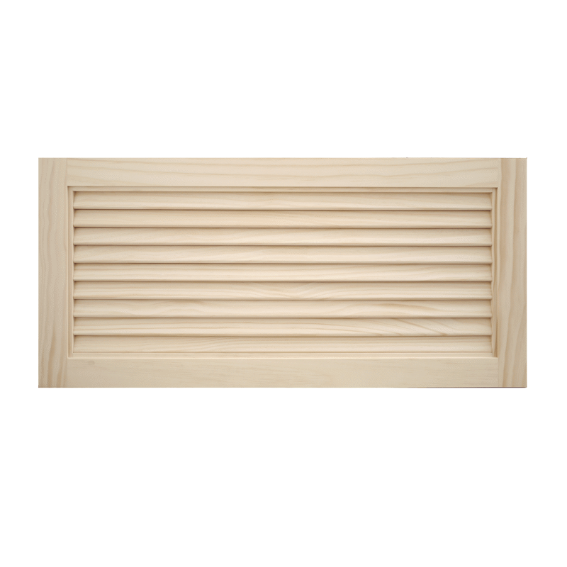 木製パインキャビネットドア ルーバー 750×350 | DW-DR007-16-G111