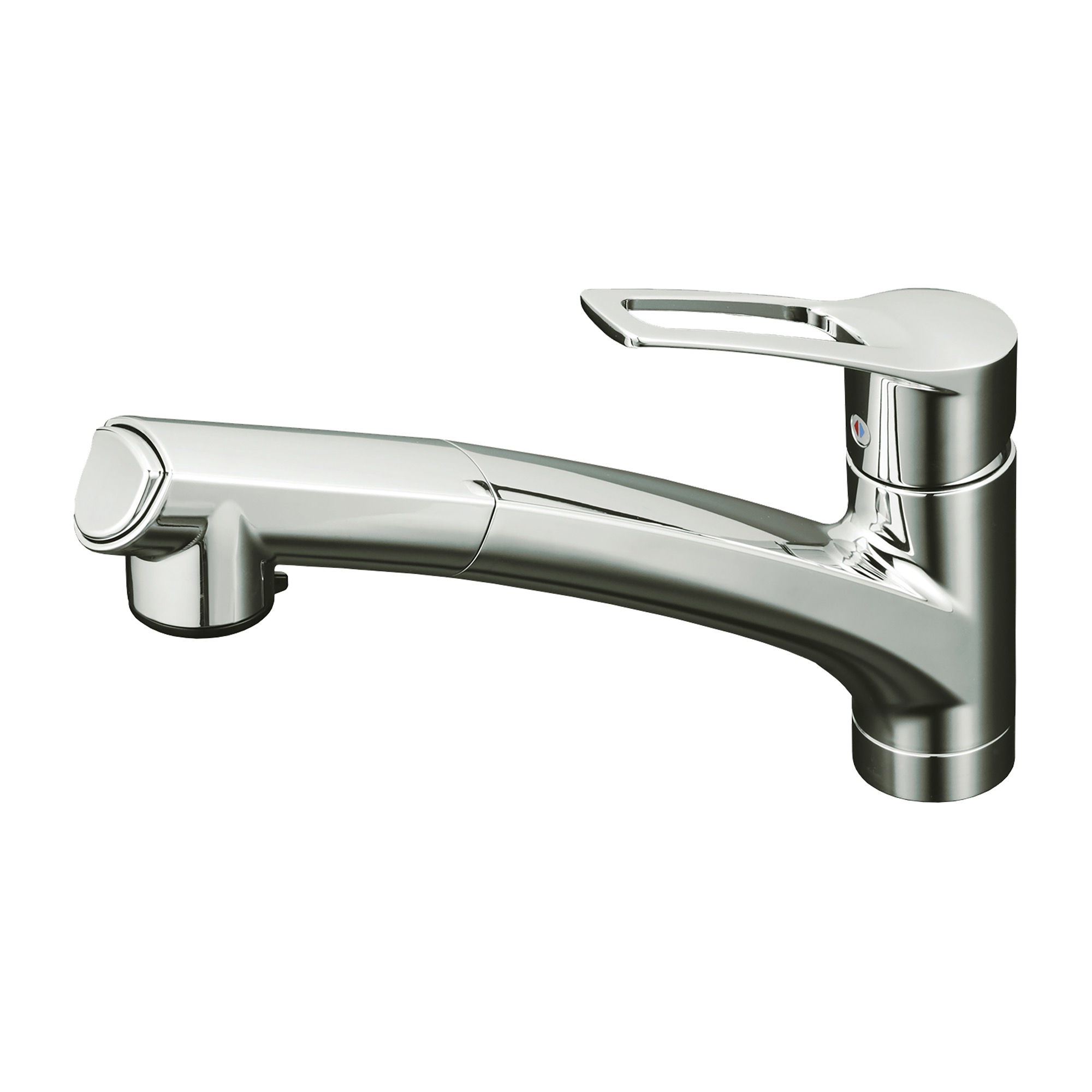 クロームメッキ水栓 シングルシャワー混合栓 | KB-PT002-09-G245