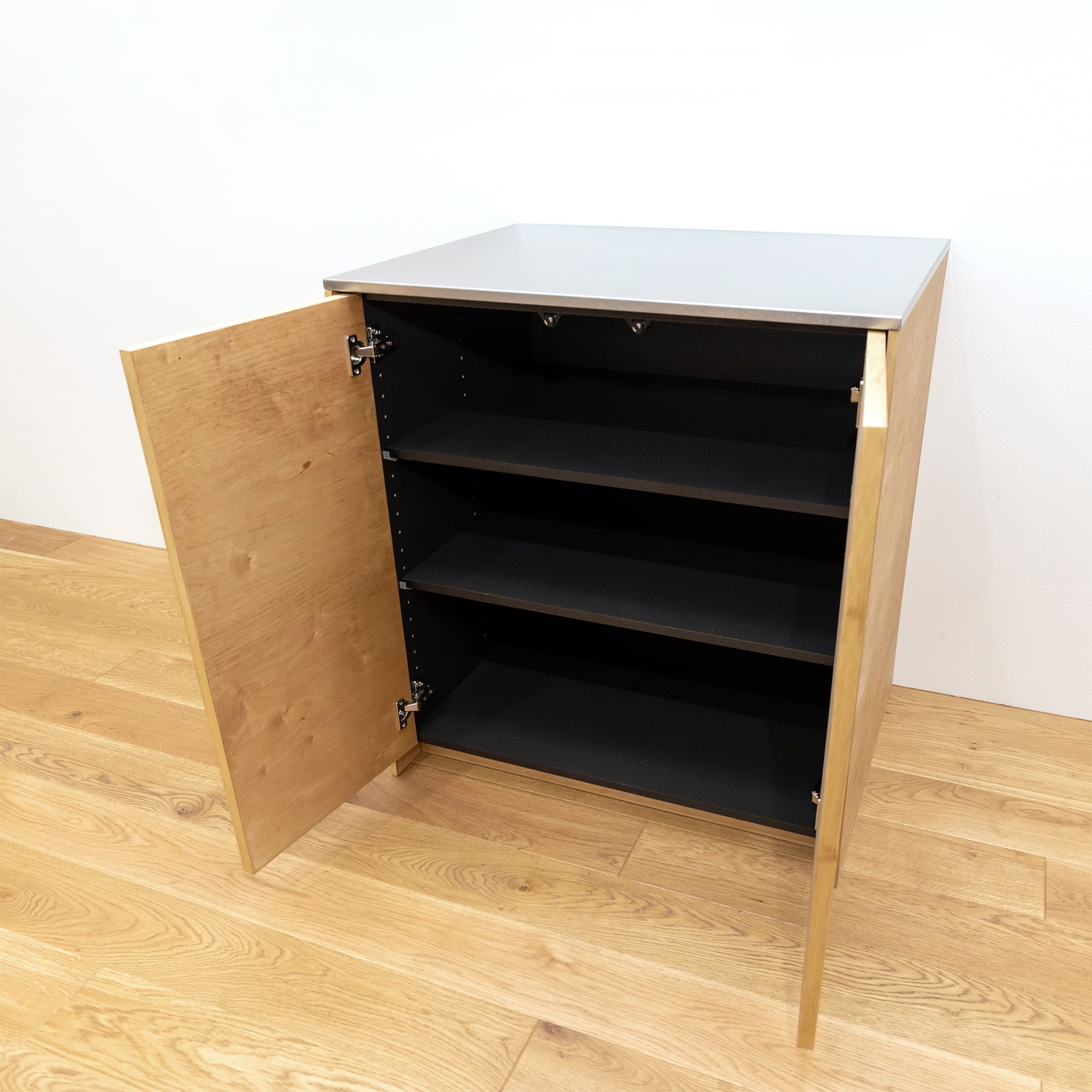 木製キッチンカウンター 開き戸 | KB-KC023-14-G183 | キッチン収納