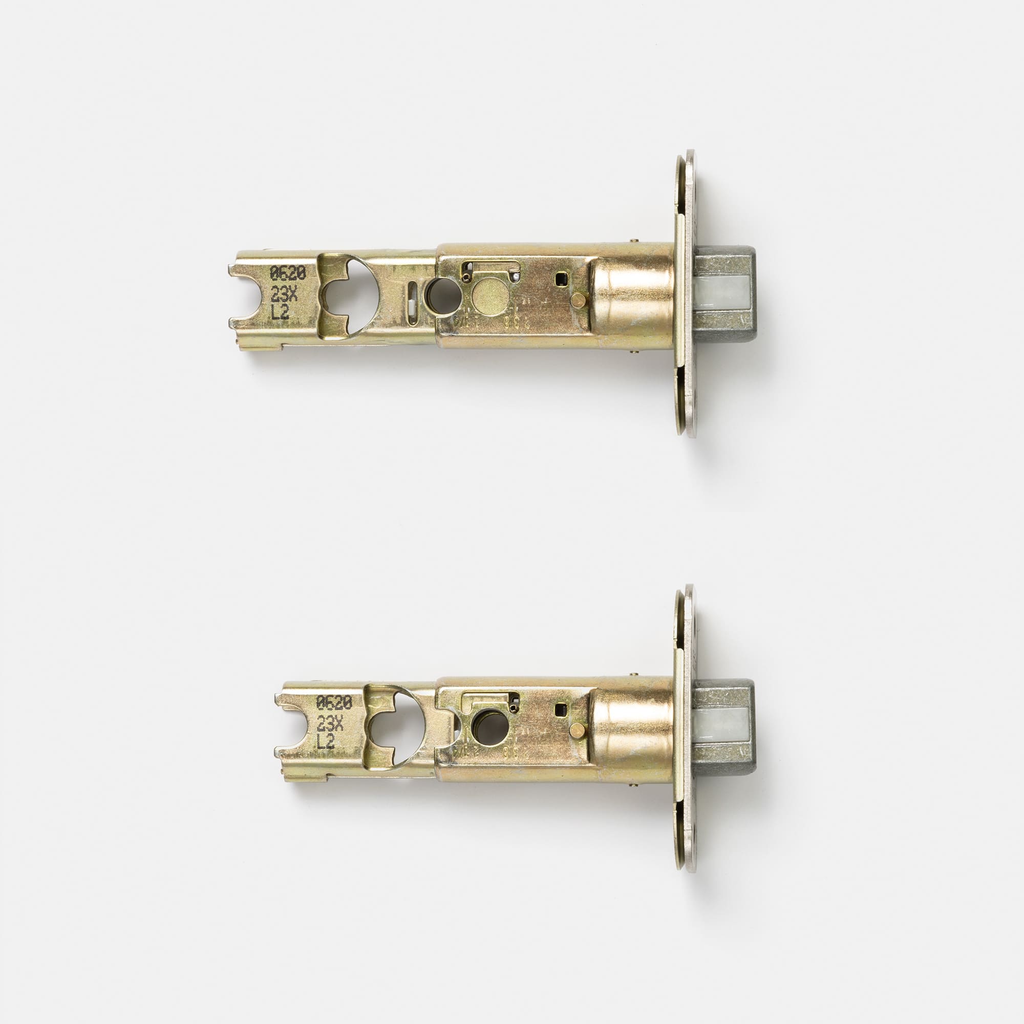 錠付きドアパーツ ストレートハンドル ニッケルサテン 間仕切錠 | PS