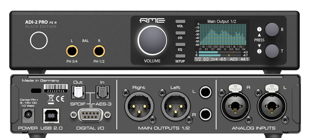 RME ADI-2 Pro FS R Black Edition ケーブルセット RME ADI-2 Pro FS R