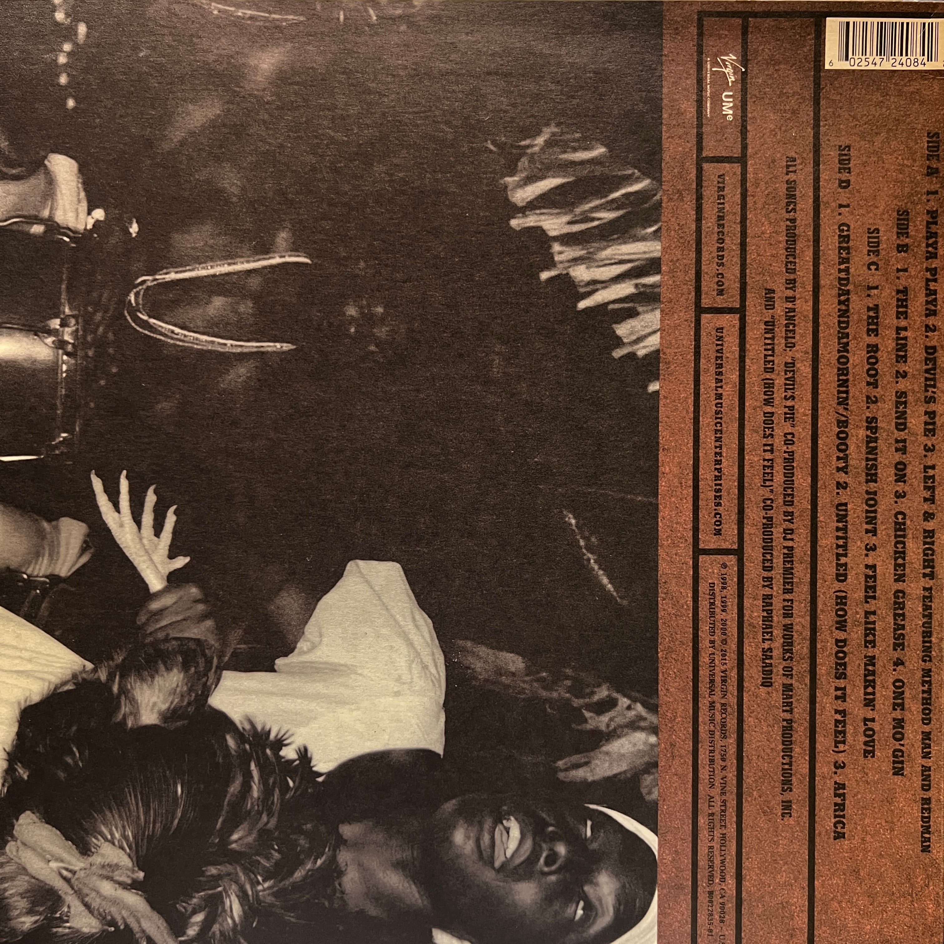 D'Angelo - Voodoo (2015, White, 2LP) – R&G Records - Servin' Up