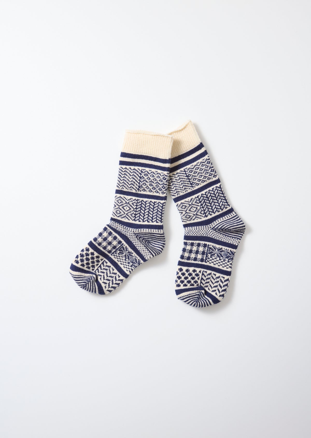 キッズ マルチジャガードソックス - R3014 ｜靴下｜ROTOTO公式通販