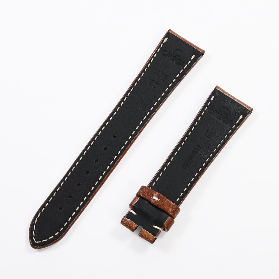 純正品新品】オメガ OMEGA NATO ストラップ ダークブラウン20mm幅