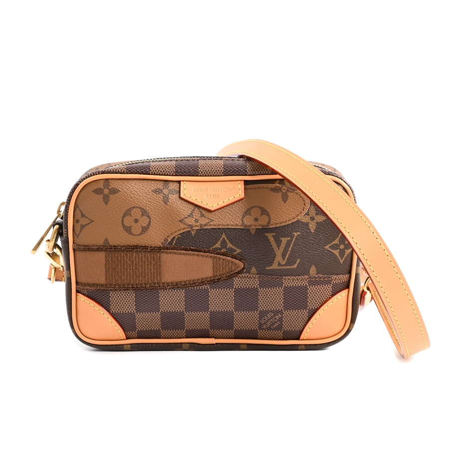 トロカデロウェアラブルウォレット(約W18xH11.5xD5cm(実寸) ブラウン