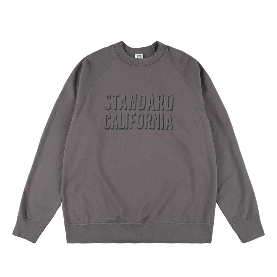 STANDARD CALIFORNIA SD Pima Crew Logo Sweat SWOCE200 公式通販