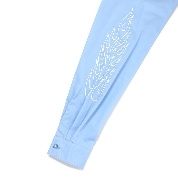 CHALLENGER L/S FIRE WORK SHIRT (SAX BLUE) CLG-SH 023-007 公式通販