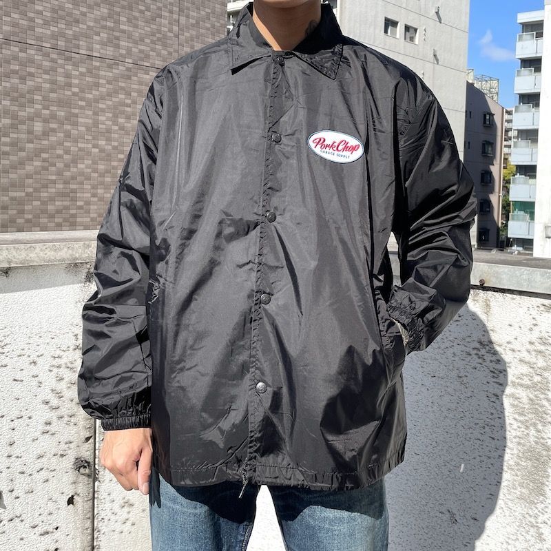 PORKCHOP GARAGE SUPPLY PORK BACK COACH JKT (RD×BL) P0288 公式通販