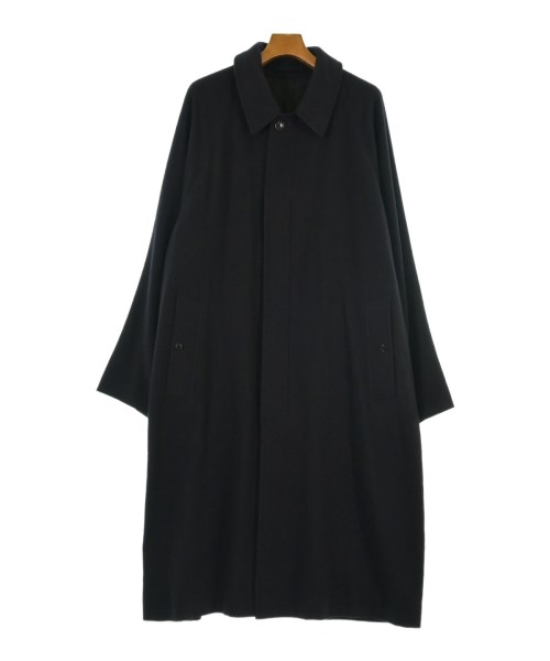 COMOLI（コモリ）ステンカラーコート 紺 サイズ:3(L位) メンズ