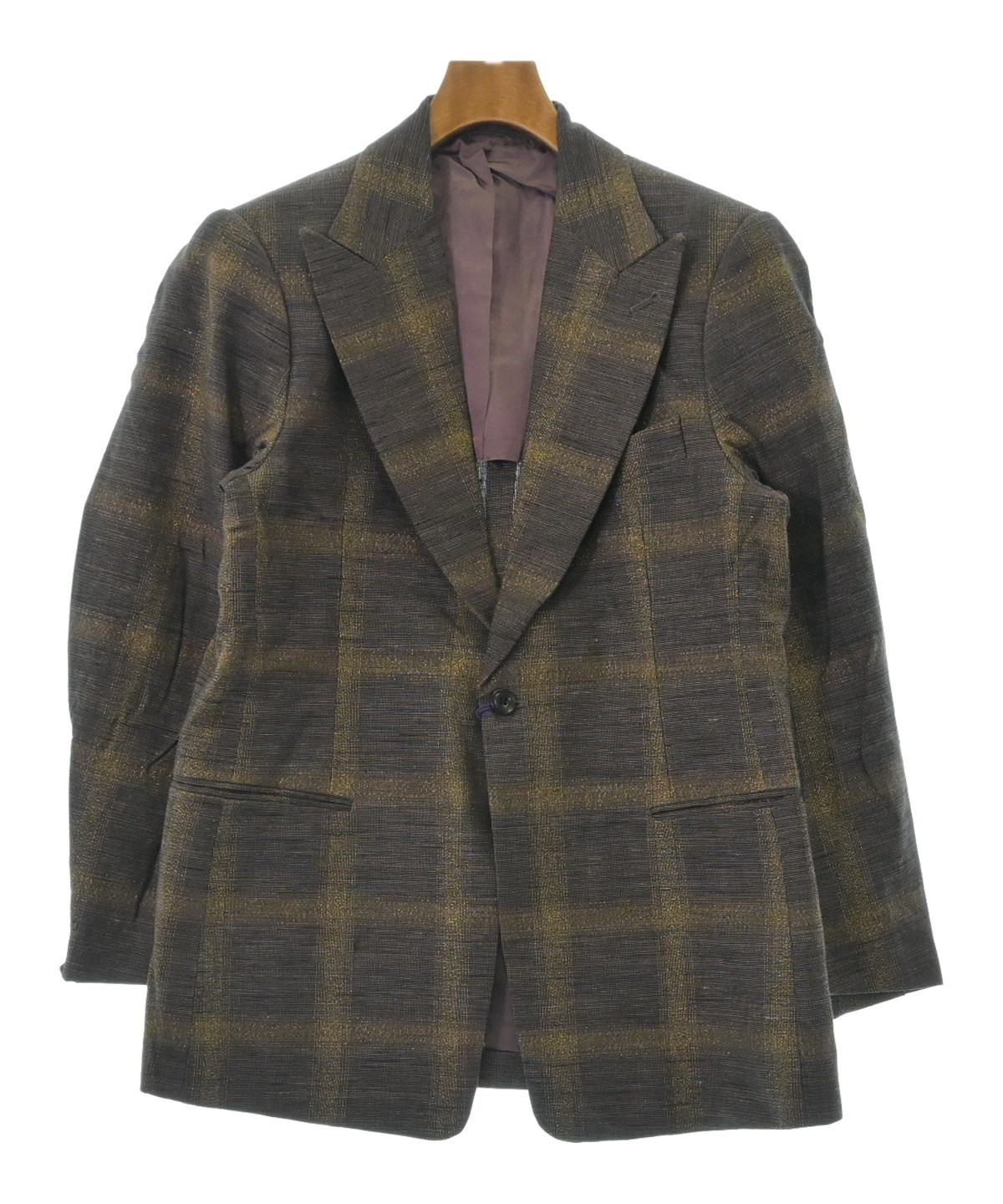 Needles（ニードルス）テーラードジャケット 茶 サイズ:XS メンズ