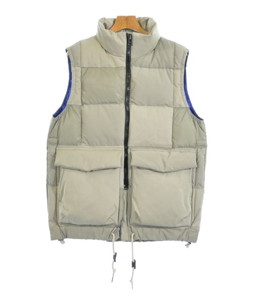 sacai（サカイ）ダウンジャケット/ダウンベスト ベージュ サイズ:1(S位