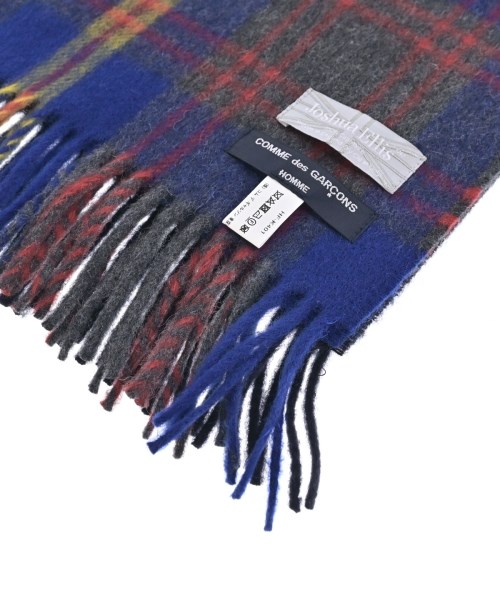 COMME des GARCONS HOMME（コムデギャルソンオム）マフラー 青 サイズ
