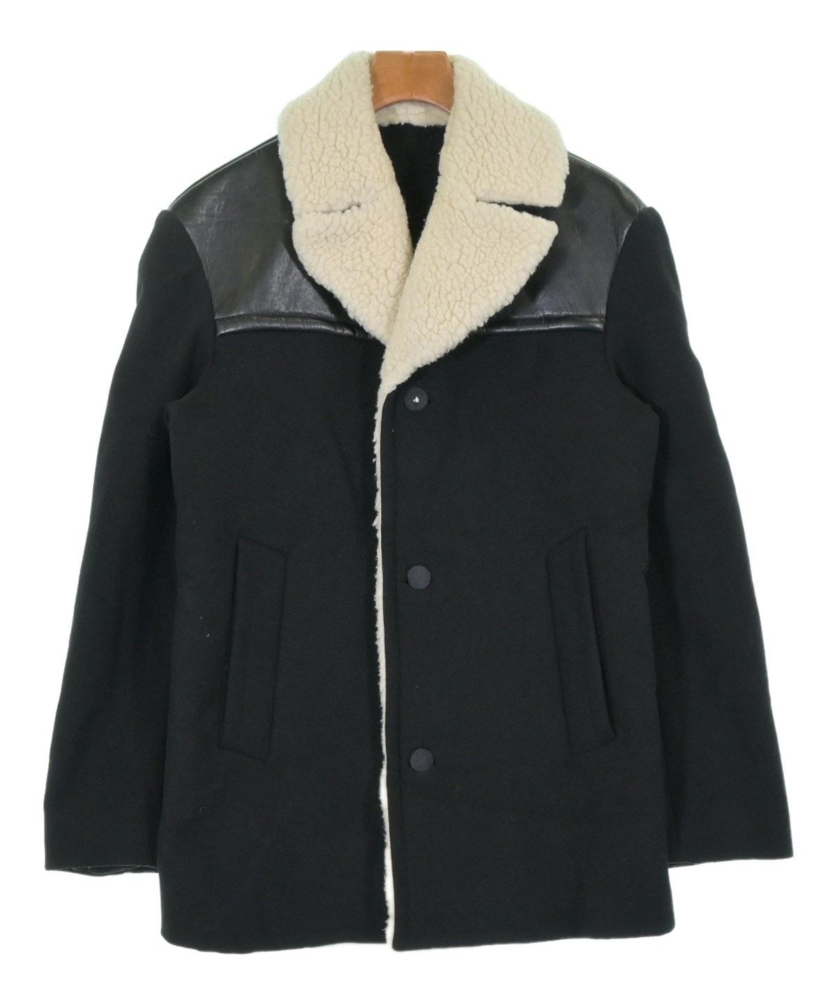 STELLA McCARTNEY（ステラマッカートニー）チェスターコート 黒 サイズ