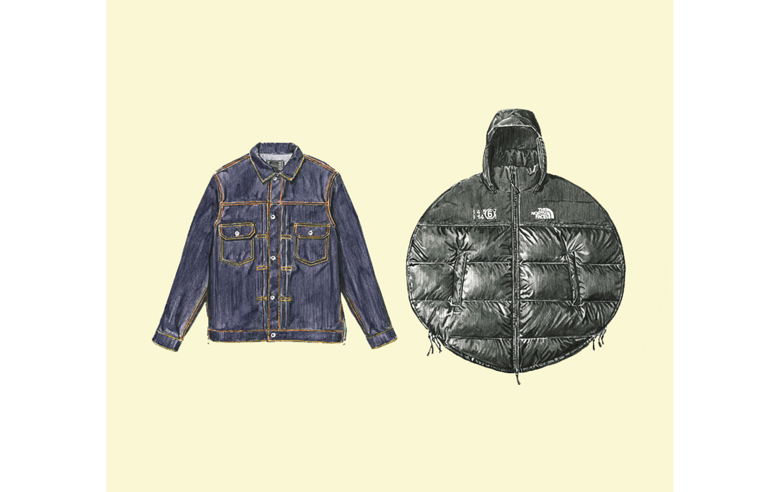 sacai × BEYONDEXX Denim jacket / MM6 ×THE NORTH FACE ダウン