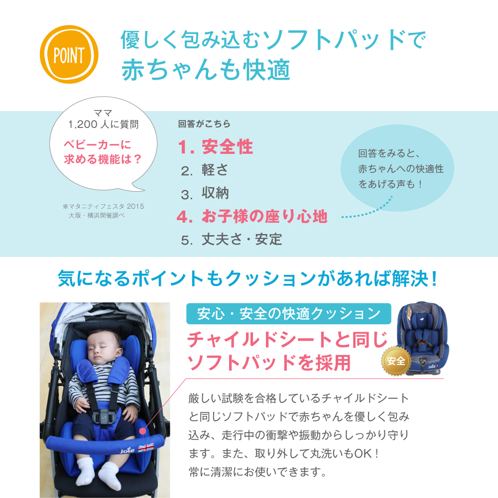 joie（ジョイー） ベビーカー Sma Baggi 4WD （スマバギ 4WD）[クロム