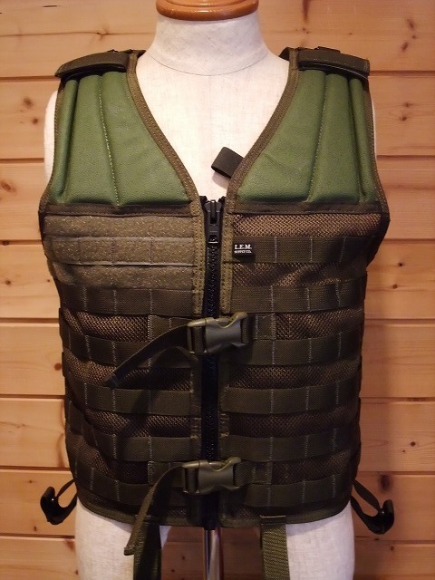 L.E.Mモールメッシュベスト ミリタリーグッズ、自衛隊グッズ、迷彩服の