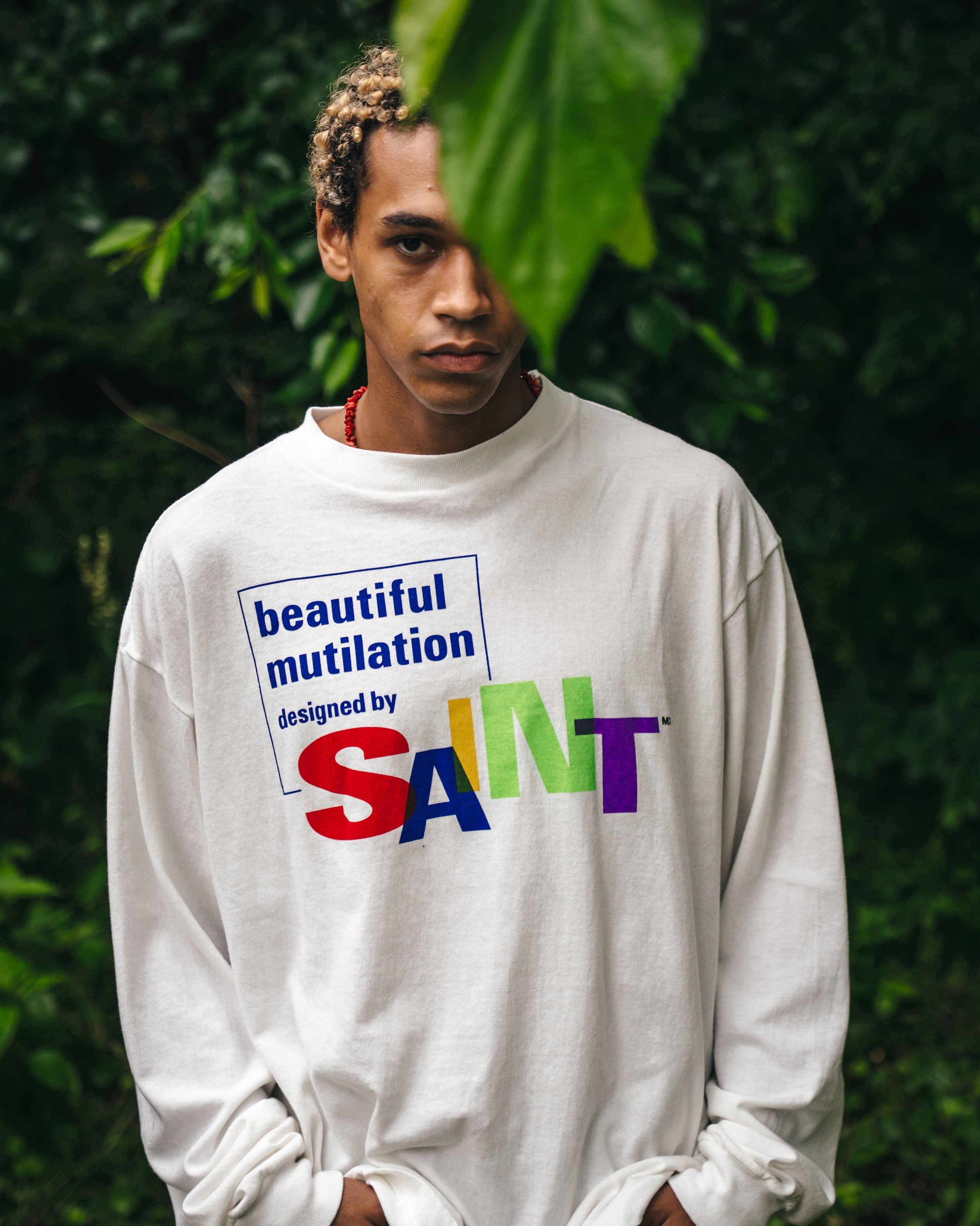 SAINT Mxxxxxx]LS TEE/BEAUTIFUL SAINT/WHITE(SM-HR1-0000-036) – R&Co.
