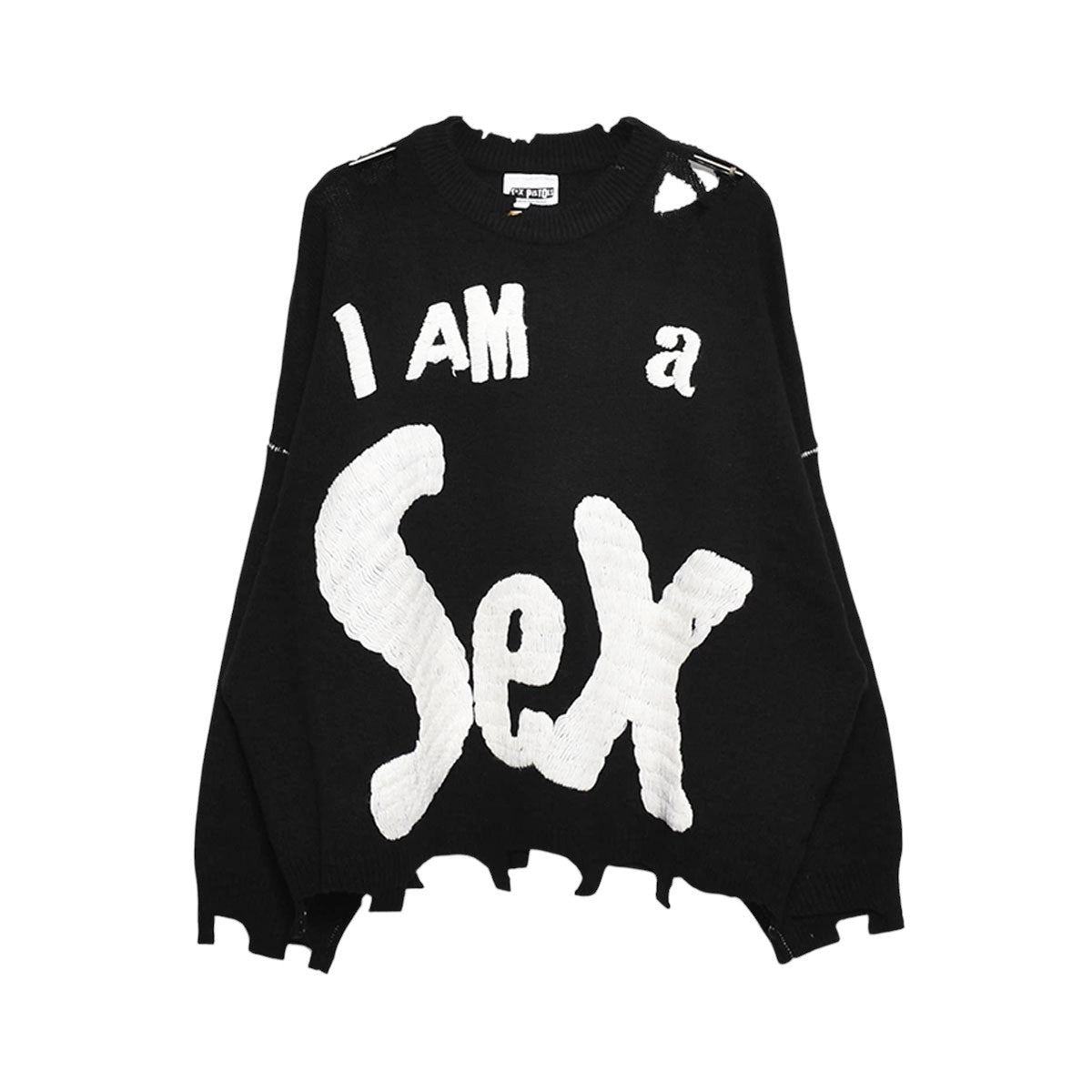 SAINT Mxxxxxx]SP_CRW KNIT/I AM A/BLACK(SM-YS1-0000-C24) – R&Co.