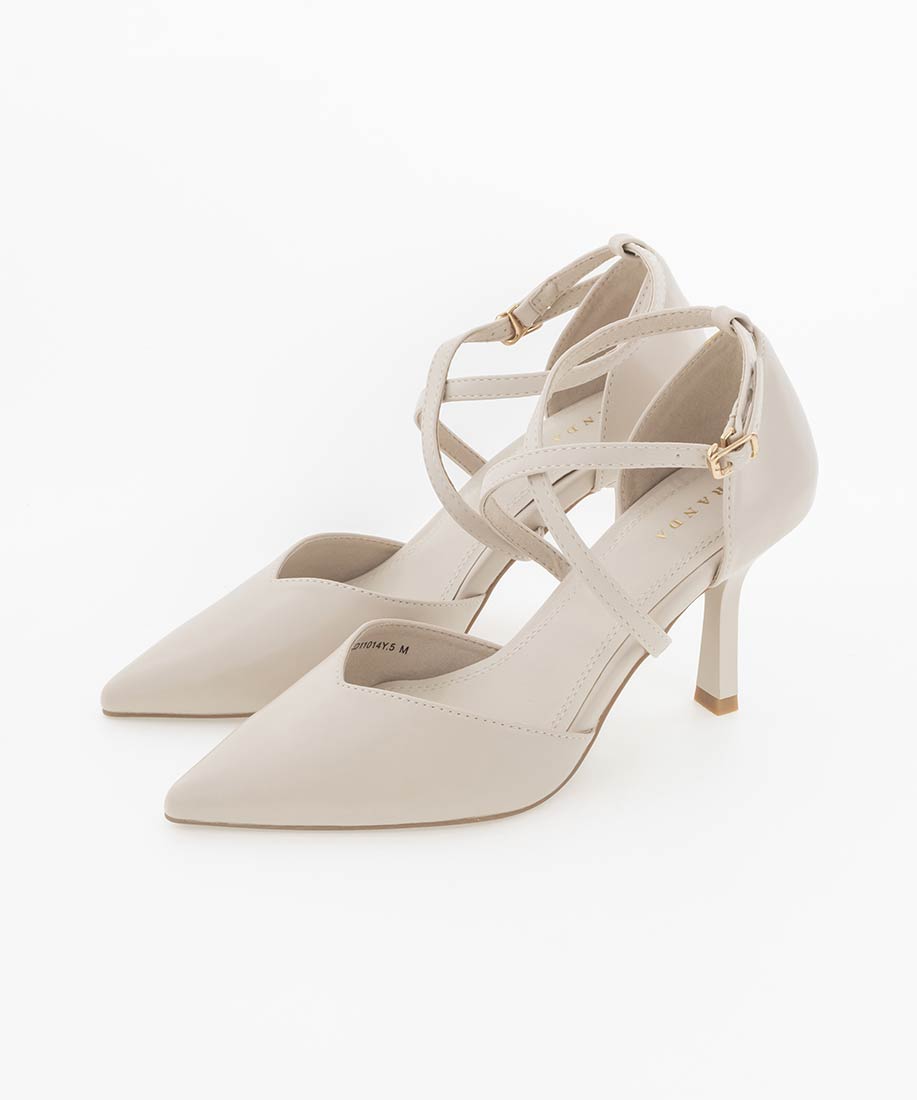 SALE】ソフト クロスストラップセパレートパンプスRANDA公式サイト