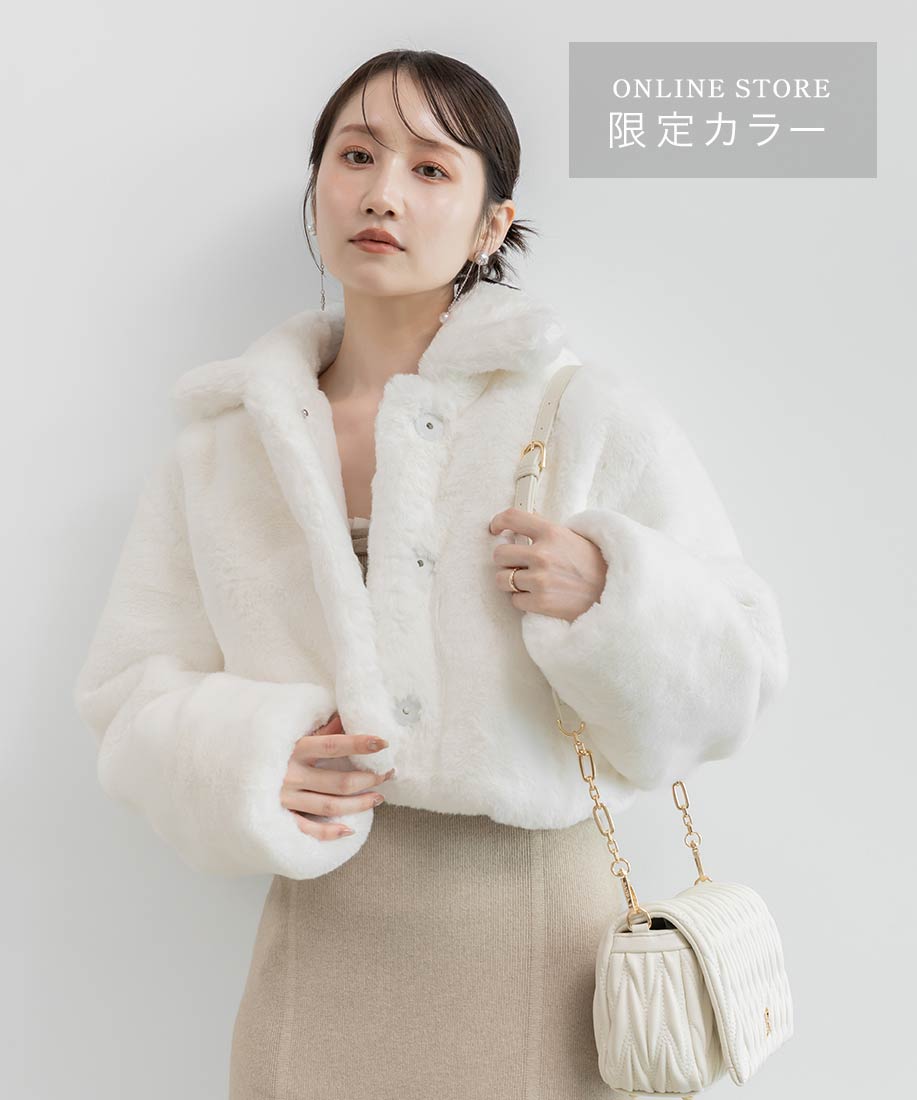 SALE】【選べる丈感】ショート丈フェイクファーコートRANDA公式サイト