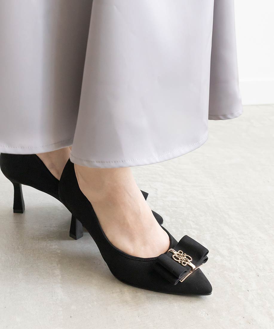 走れる美脚パンプス】リボンモチーフフィットパンプスRANDA公式サイト