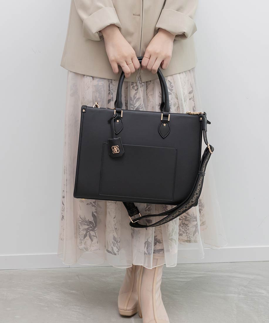 SALE】【A4対応】2WAYモノグラムトートバッグRANDA公式サイト