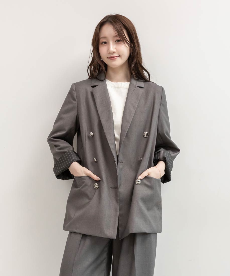 SALE】ダブルブレストテーラードジャケットRANDA公式サイト