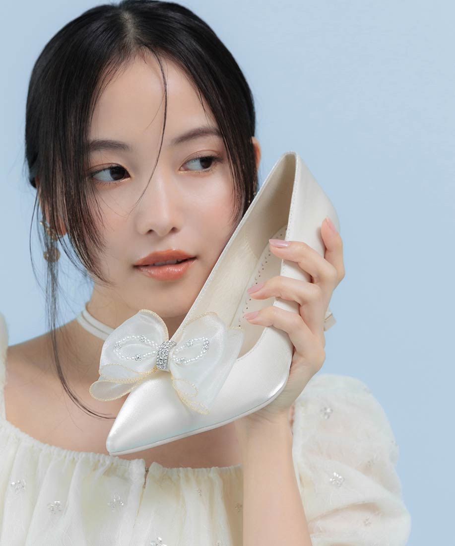 2WAY シアーリボンパンプスRANDA公式サイト