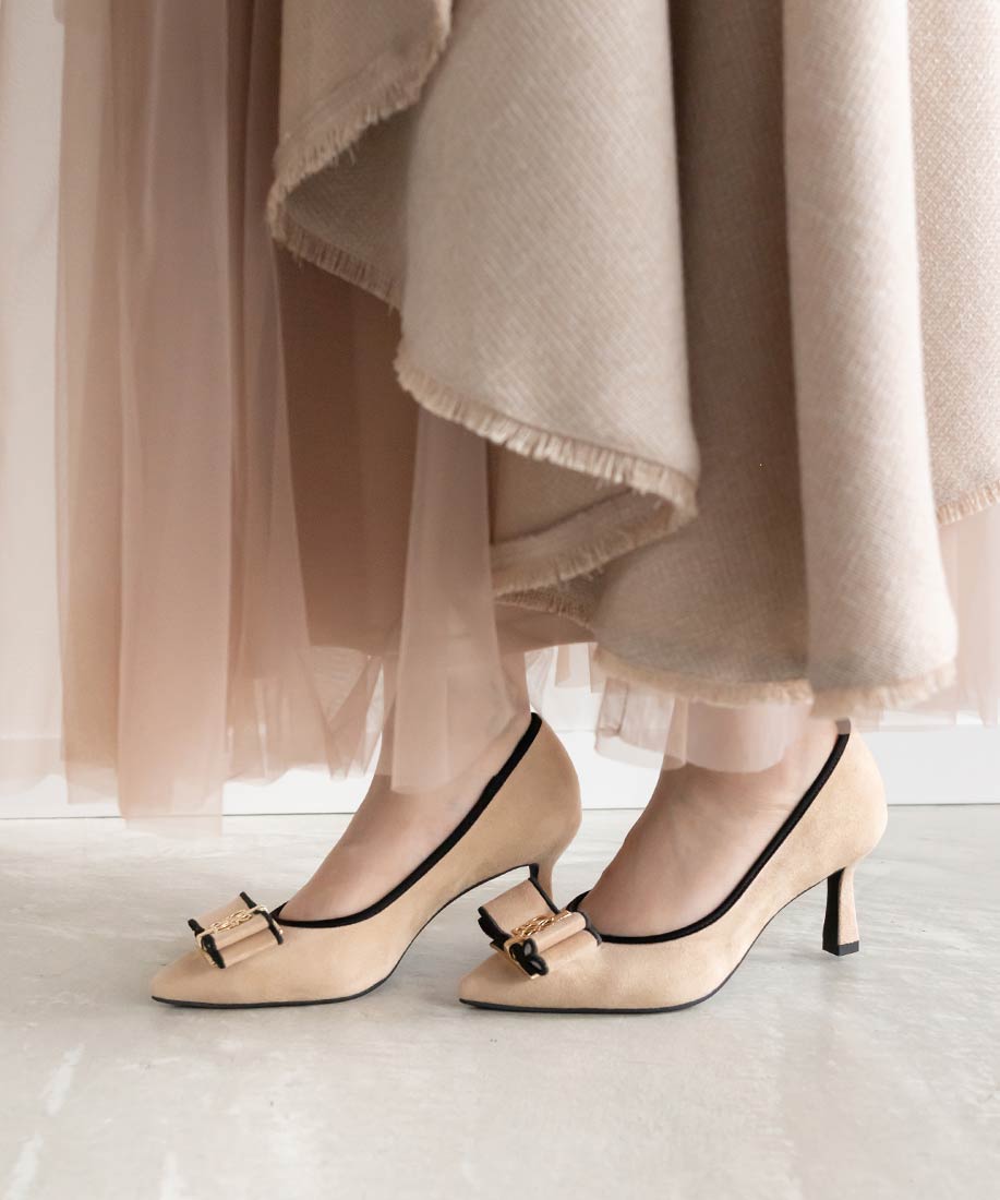 走れる美脚パンプス】リボンモチーフフィットパンプスRANDA公式サイト