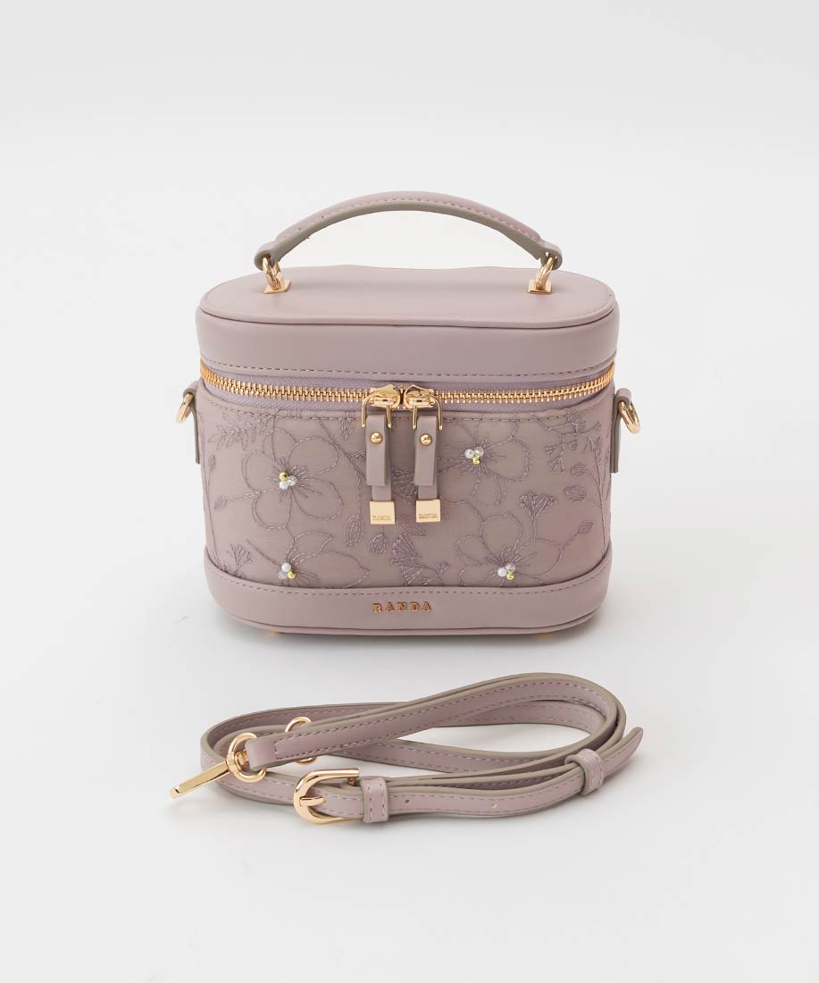 フラワー刺繍2WAYバニティバッグRANDA公式サイト