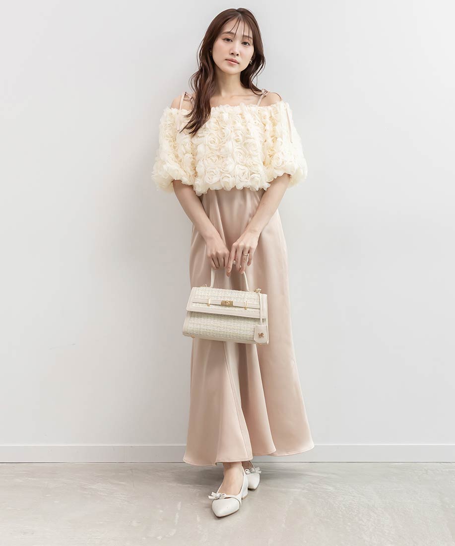 SALE】3DフラワーブラウスセットキャミワンピースRANDA公式サイト